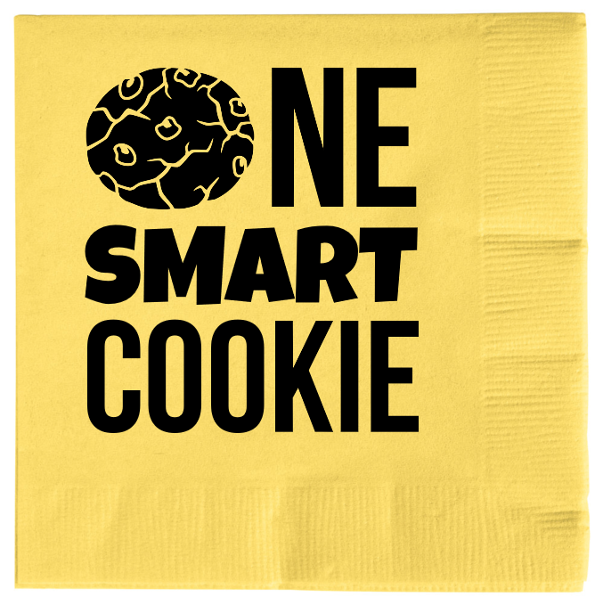Back To School Ne Cookie Smart 2ply Economy Beverage Napkins Style 139138