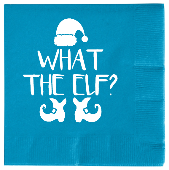 Christmas What The Elf 2ply Economy Beverage Napkins Style 114672