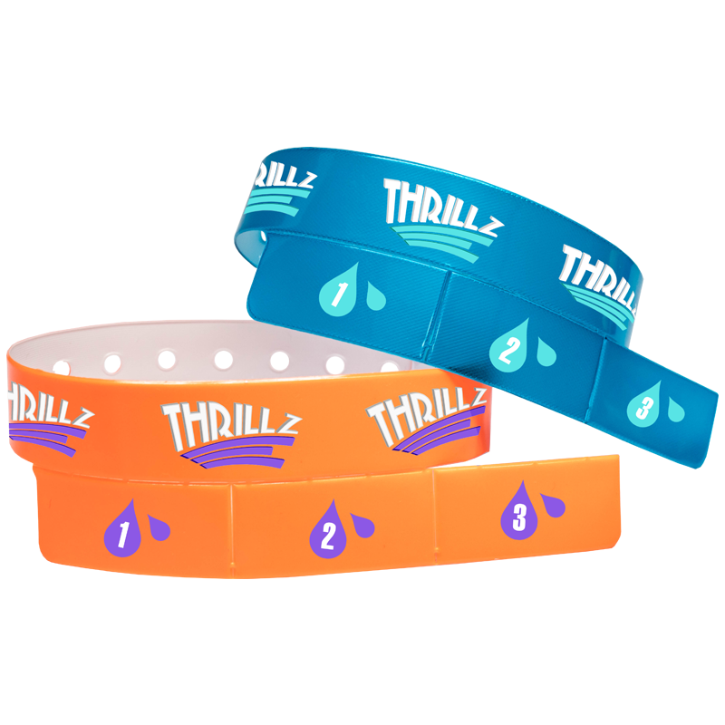 3-Tab Vinyl Wristbands