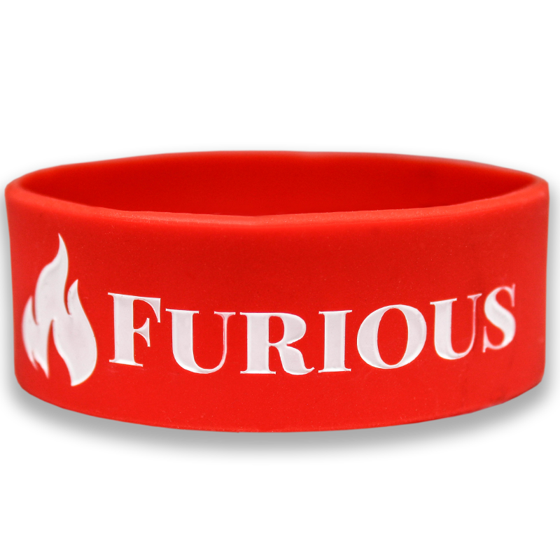 3/4 Inch Ink Injected Wristbands