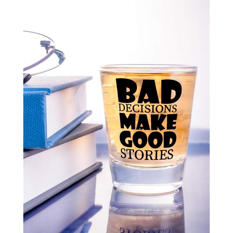 48 Custom 1.75oz Clear Shot Glasses For $99