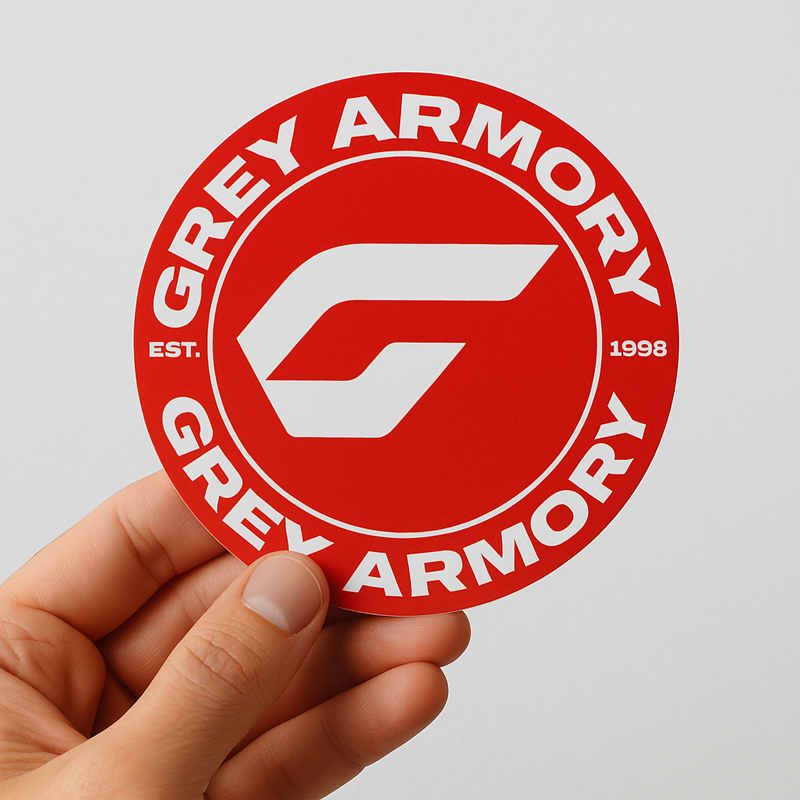 Full Color Circle Stickers