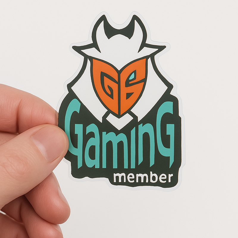 Full Color Clear Stickers