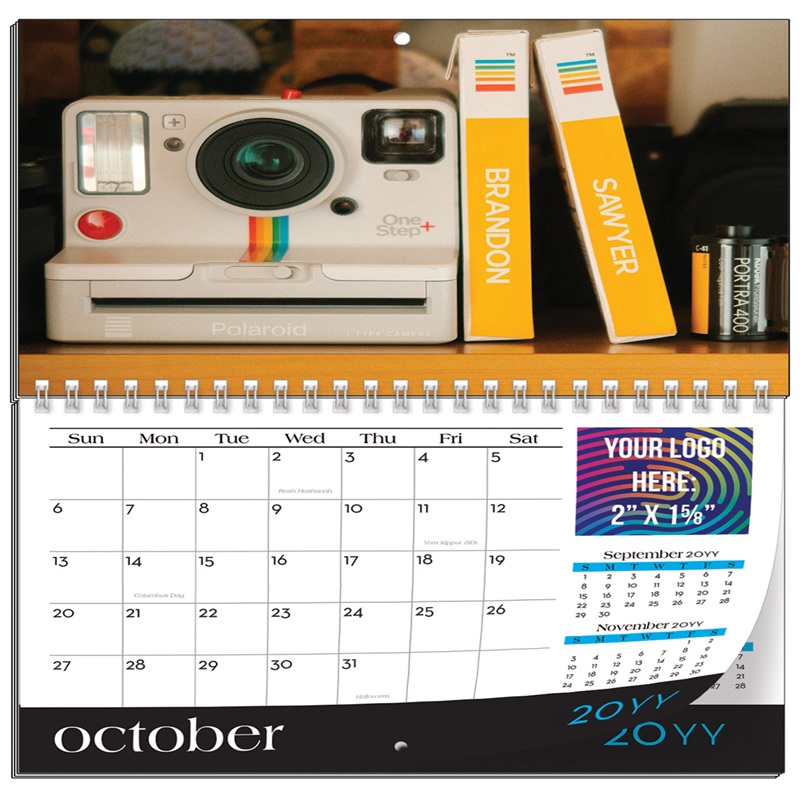 Full Color Image Personalized Wall Calendars