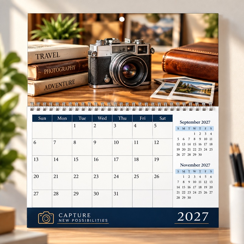 Full Color Image Personalized Wall Calendars
