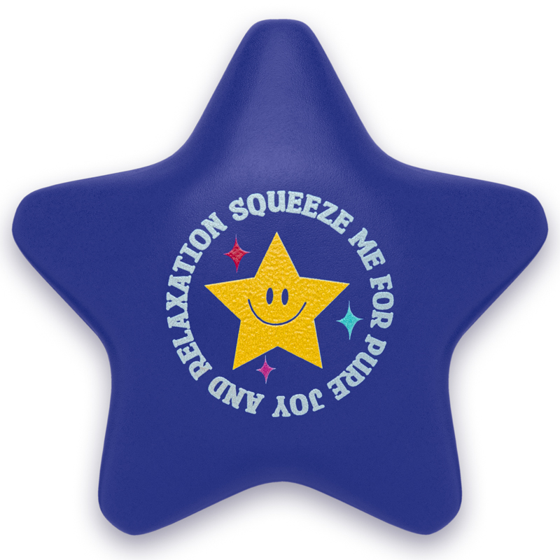 Custom Star Stress Reliever