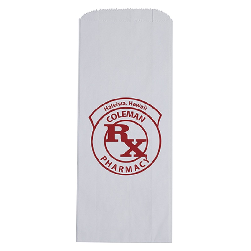 5 X 12 Inch Paper Pharmacy Bags - Imprint.Com