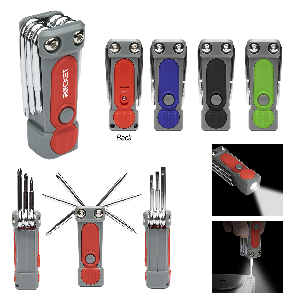 6-In-1 Multi Tool With LED Light