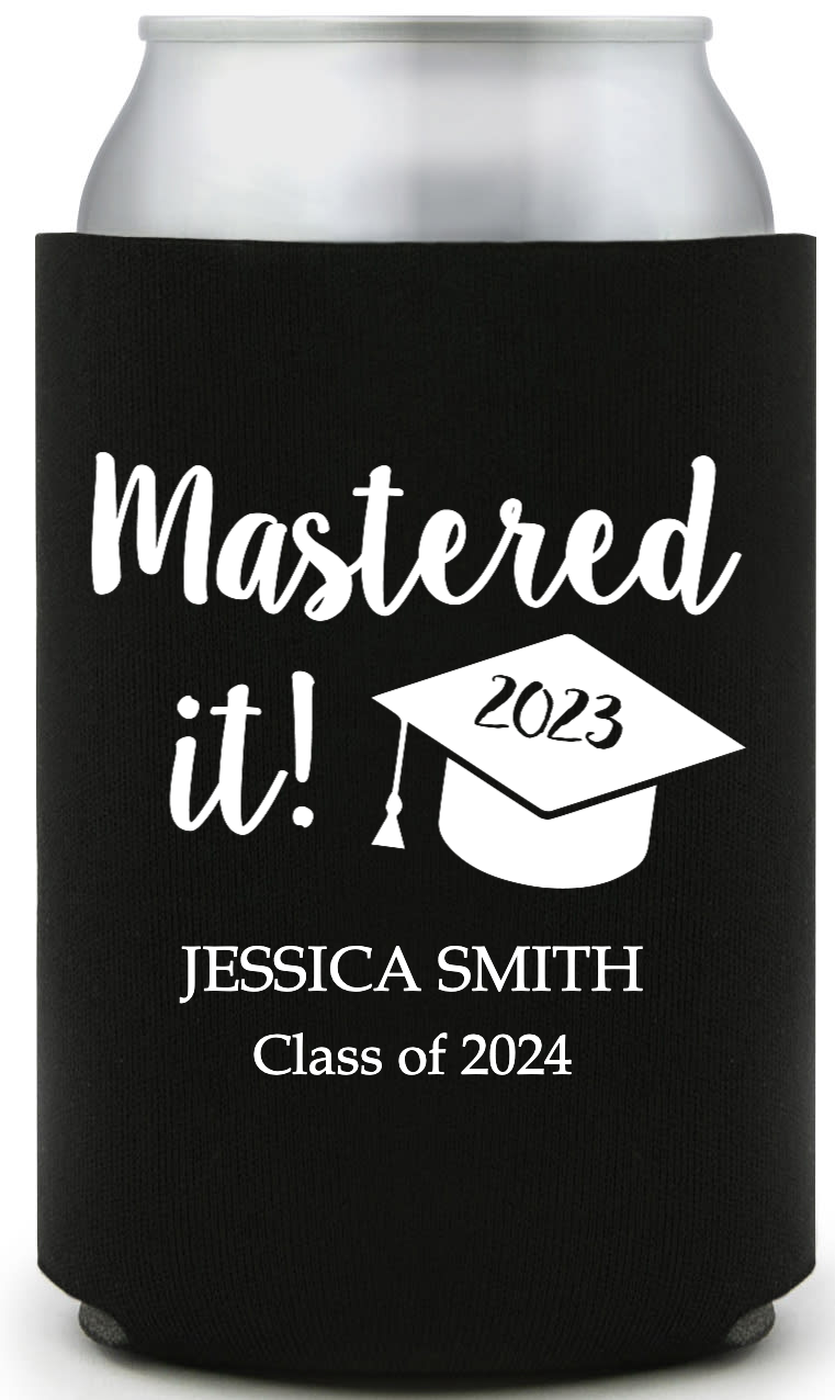 Mastered It! 2024 Full Color Foam Collapsible Coolies Style 158924