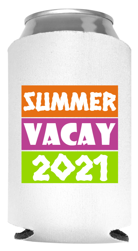 Summer Season Full Color Foam Collapsible Coolies Style 135314
