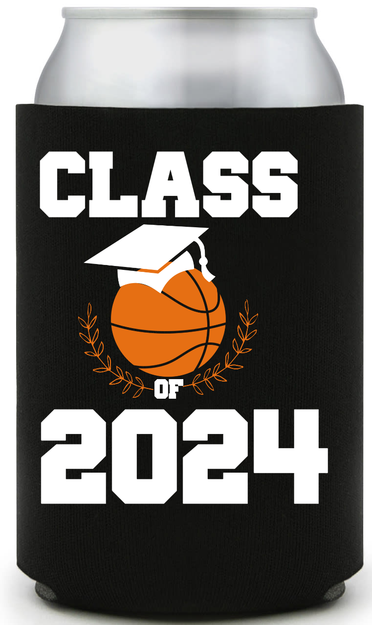 Graduation 2024 Full Color Foam Collapsible Coolies Style 134861