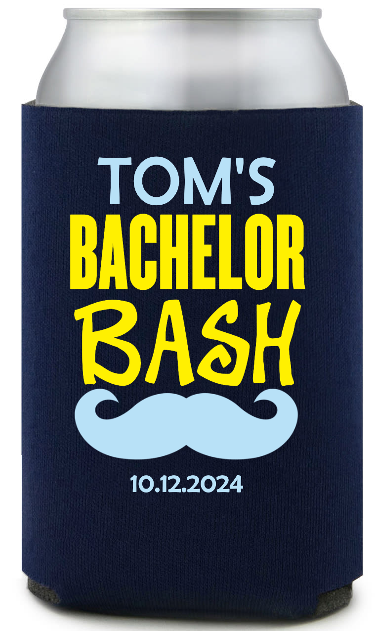 Bachelor Party Full Color Foam Collapsible Coolies Style 131089