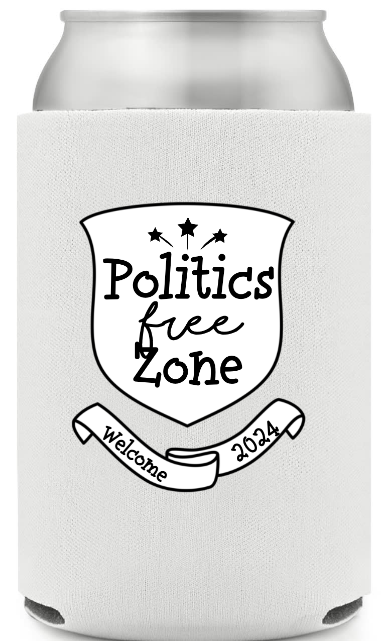 Political Full Color Foam Collapsible Coolies Style 122625