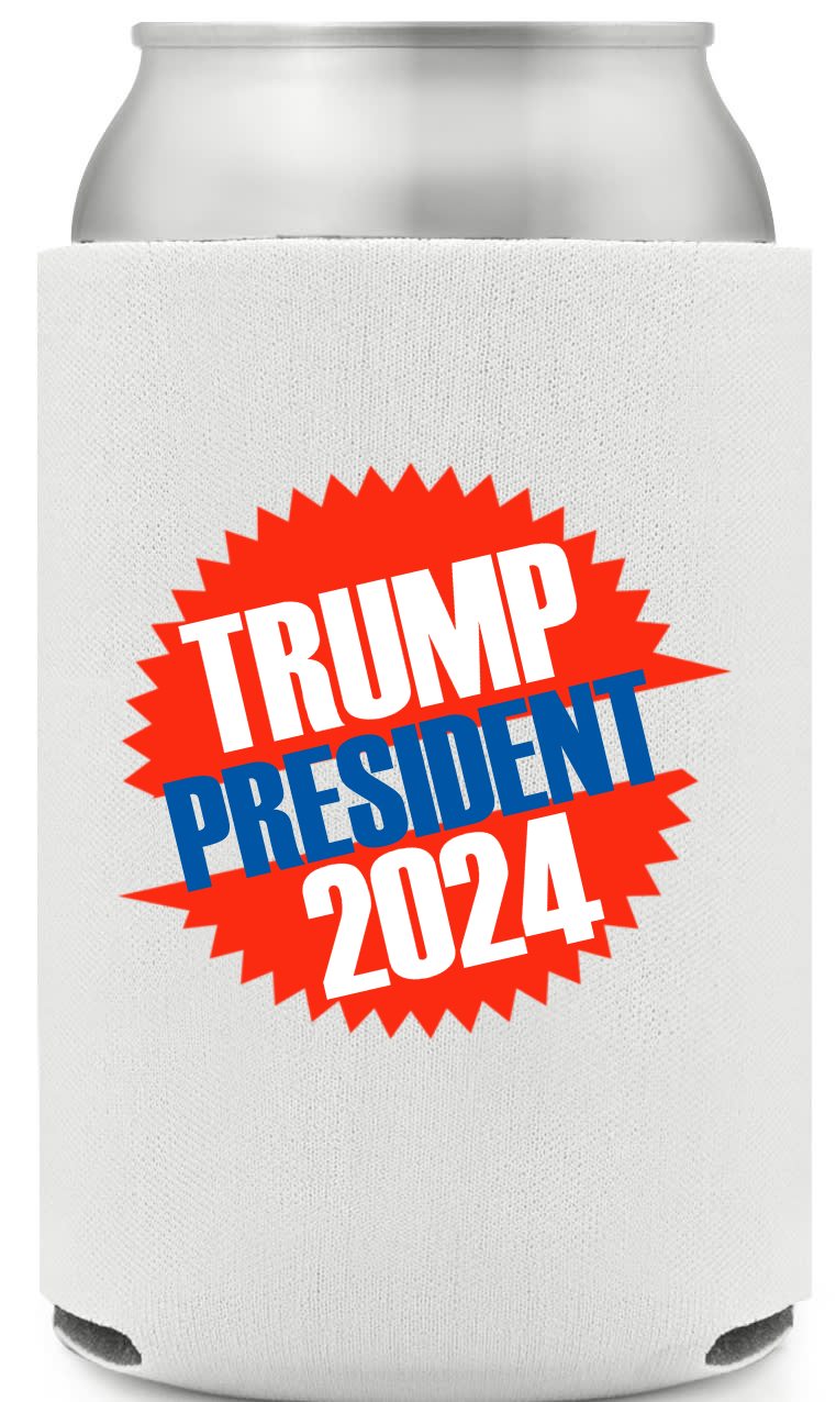 Political Full Color Foam Collapsible Coolies Style 121853