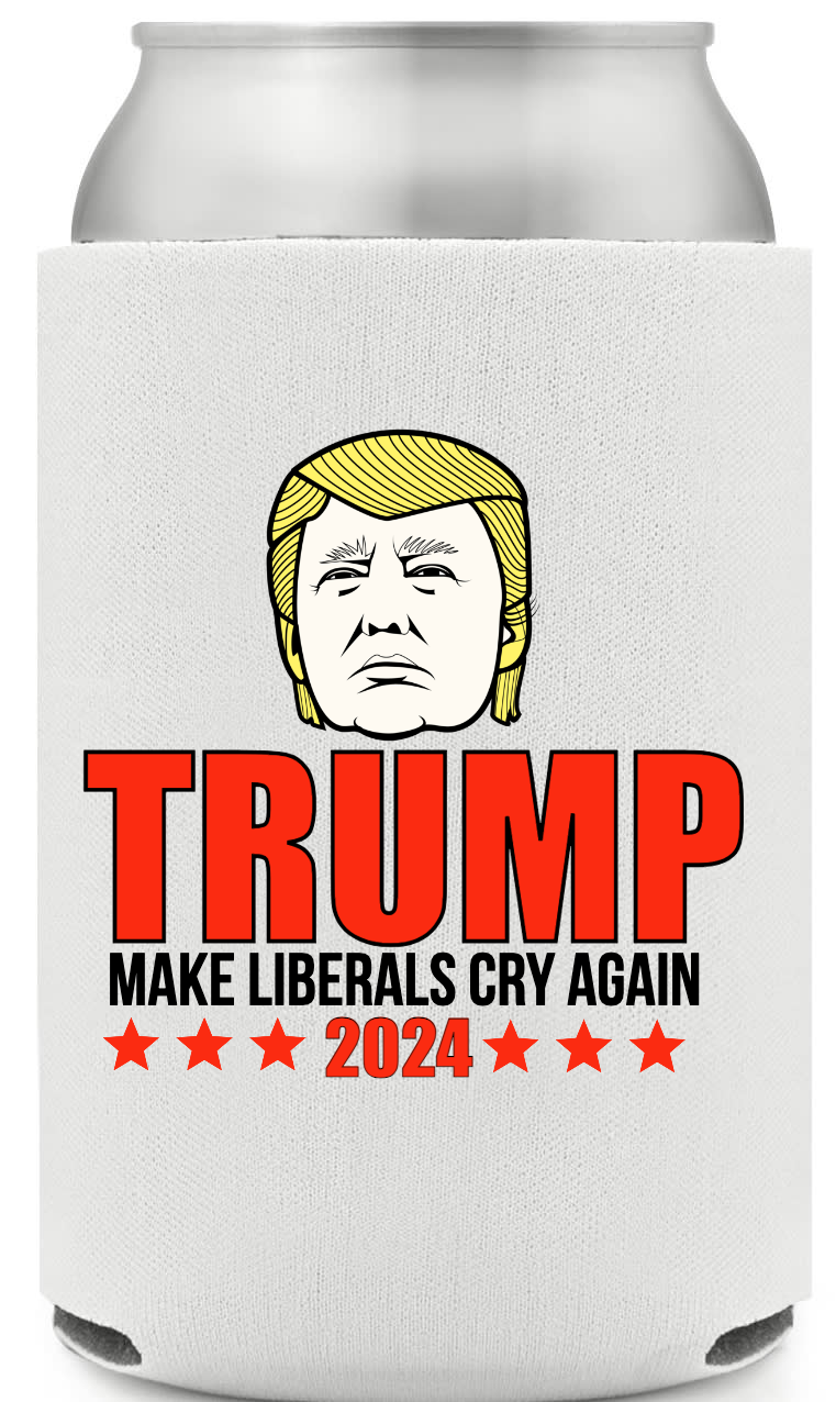 Political Full Color Foam Collapsible Coolies Style 121836