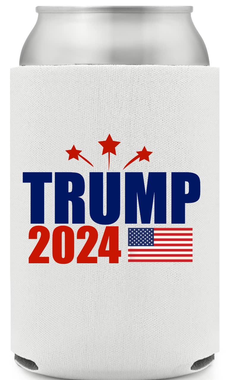Political Full Color Foam Collapsible Coolies Style 121757
