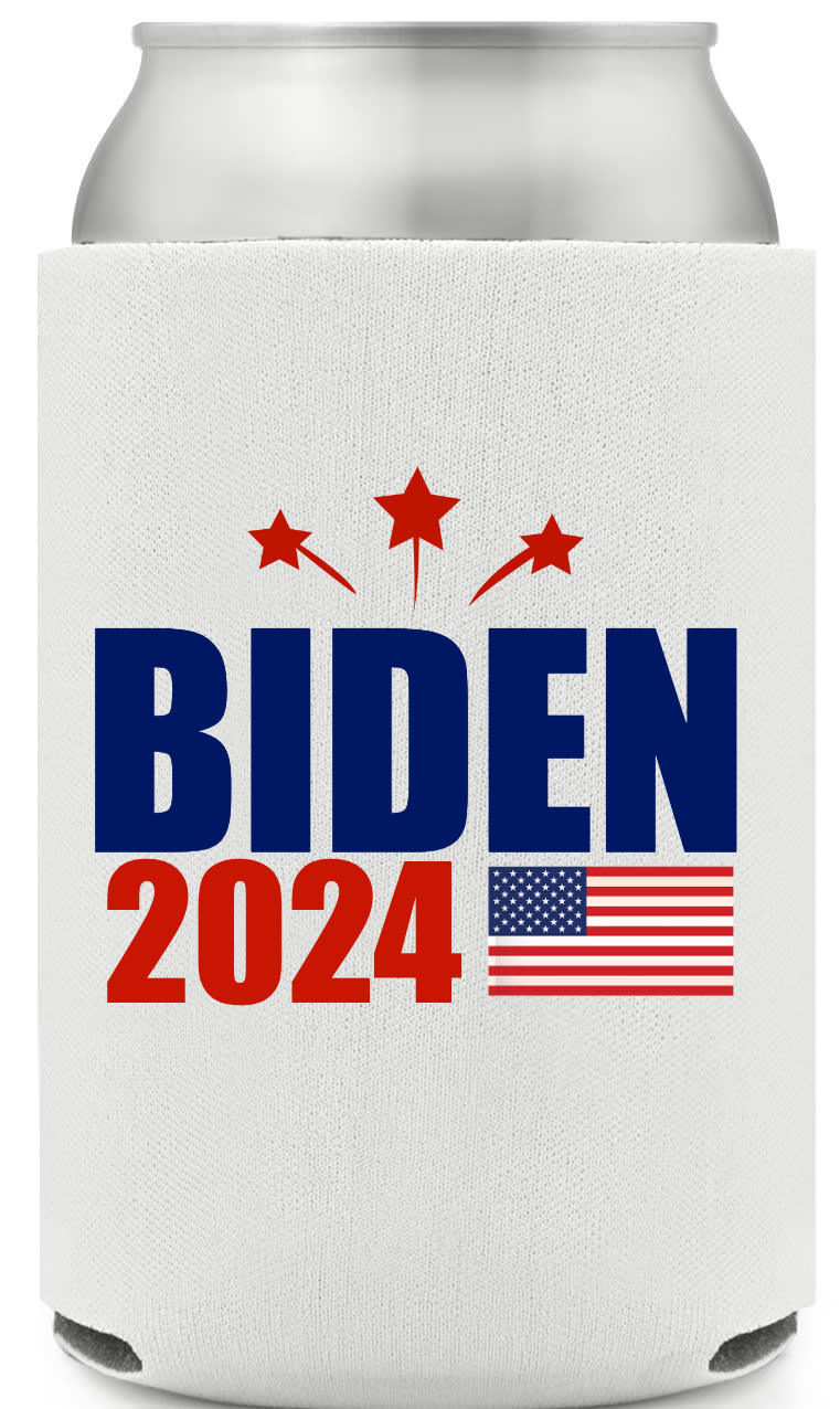 Political Full Color Foam Collapsible Coolies Style 121658