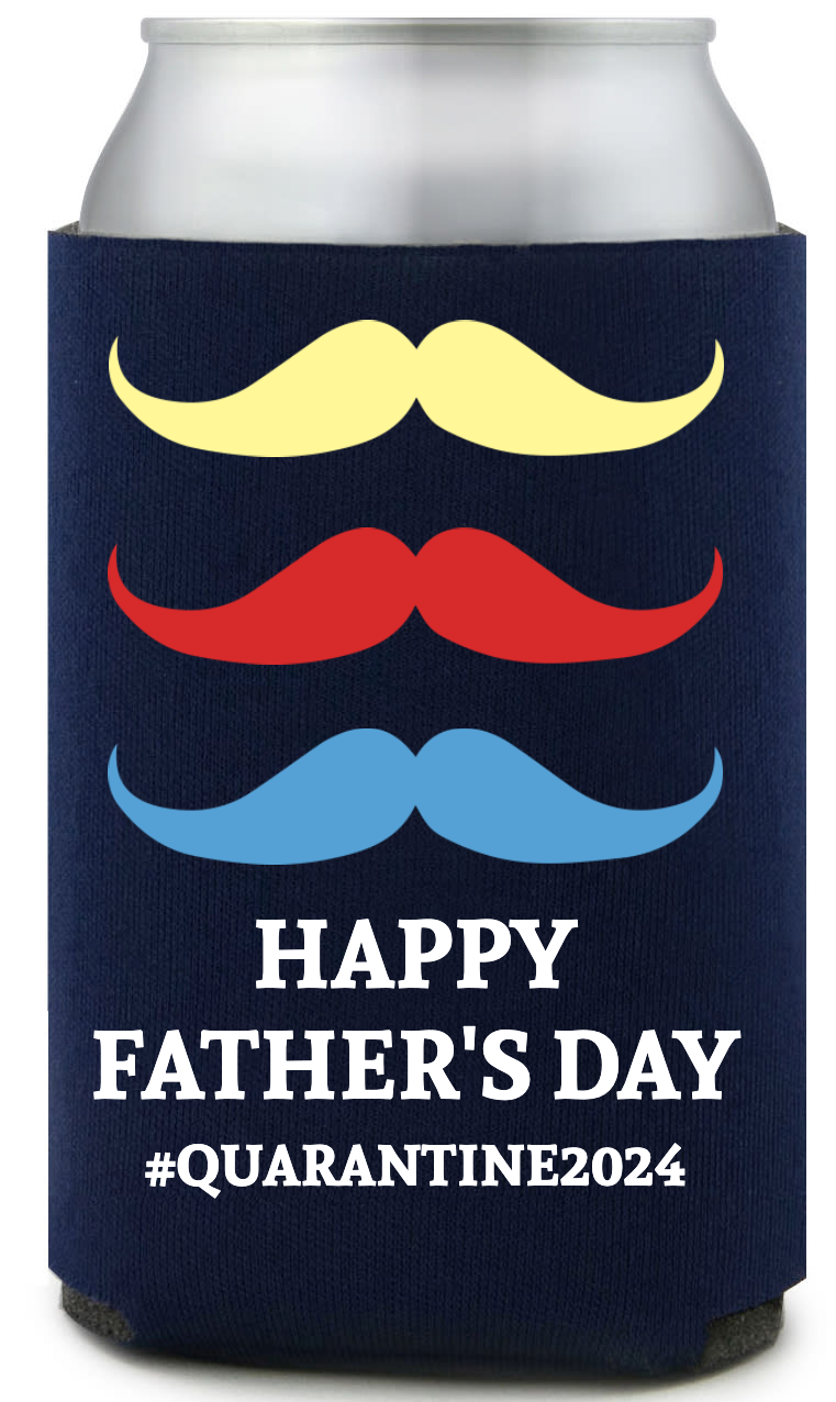 Father's Day Full Color Foam Collapsible Coolies Style 118799