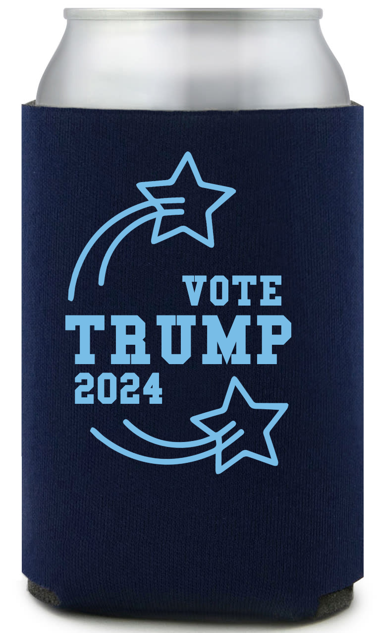 Political Full Color Foam Collapsible Coolies Style 111304
