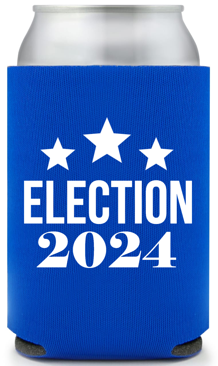 Political Full Color Foam Collapsible Coolies Style 110248