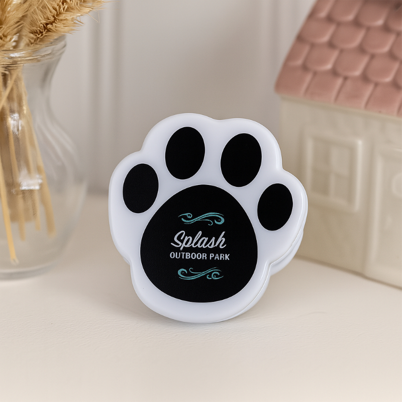 Pet Paw Magnetic Memo Clip