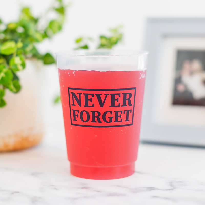 8oz Frosted Stadium Cups