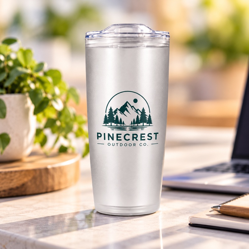 22oz Frosted Double Wall Tumbler