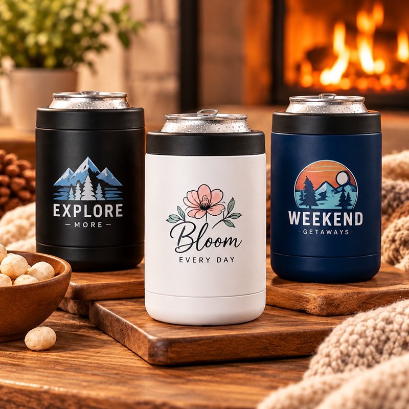 12oz 2in1 Can Cooler Tumbler