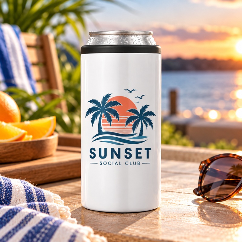 12oz Slim Can Cooler