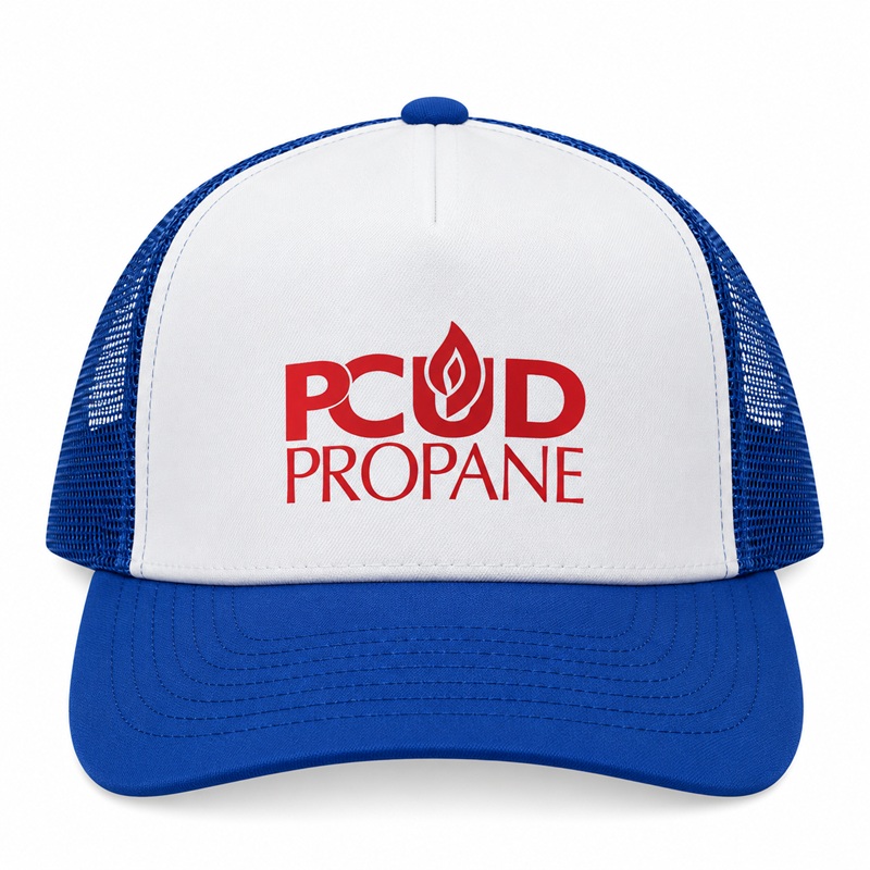 Skater Flat Bill Trucker Cap