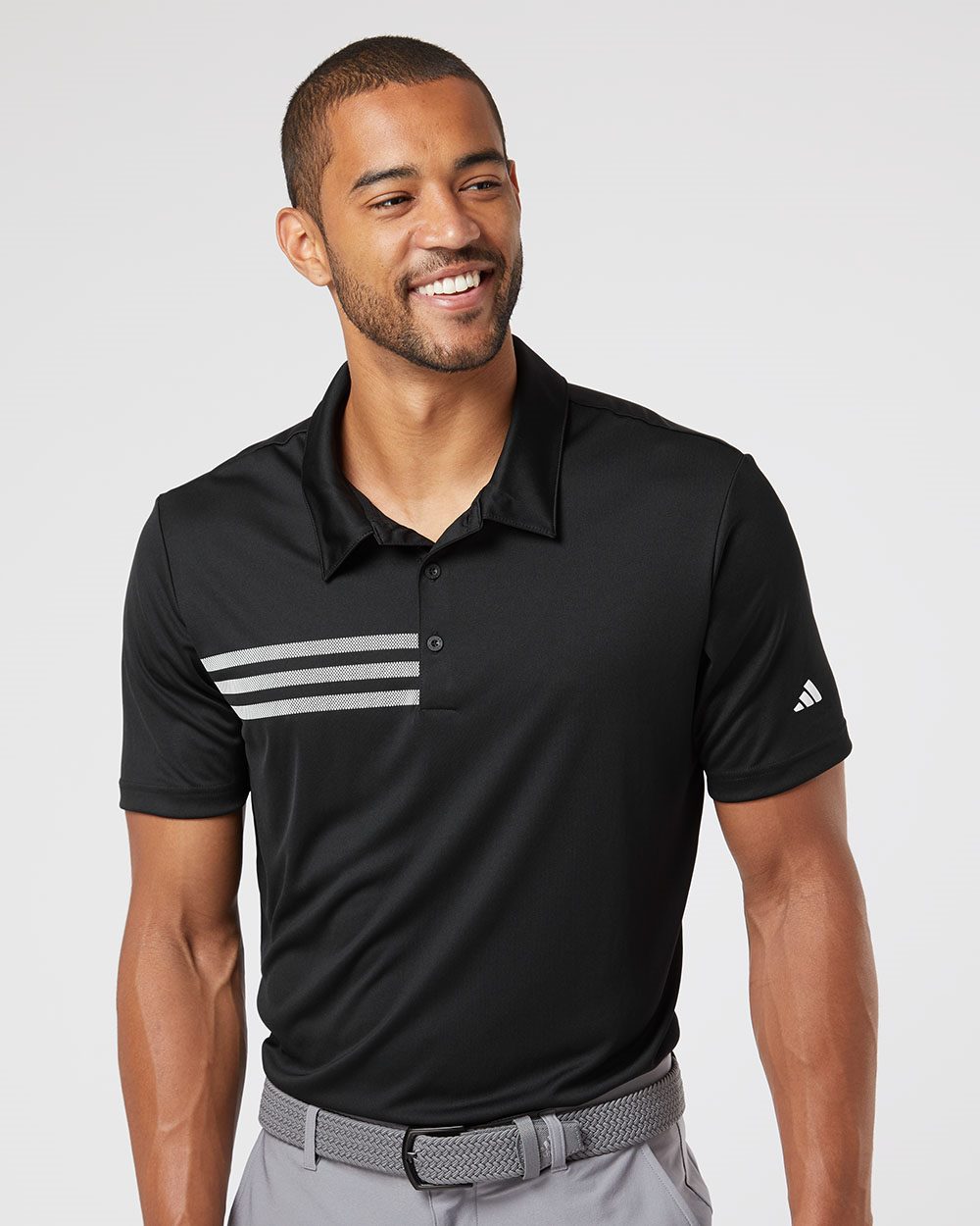 Adidas Men's 3-Stripes Chest Polo - A324