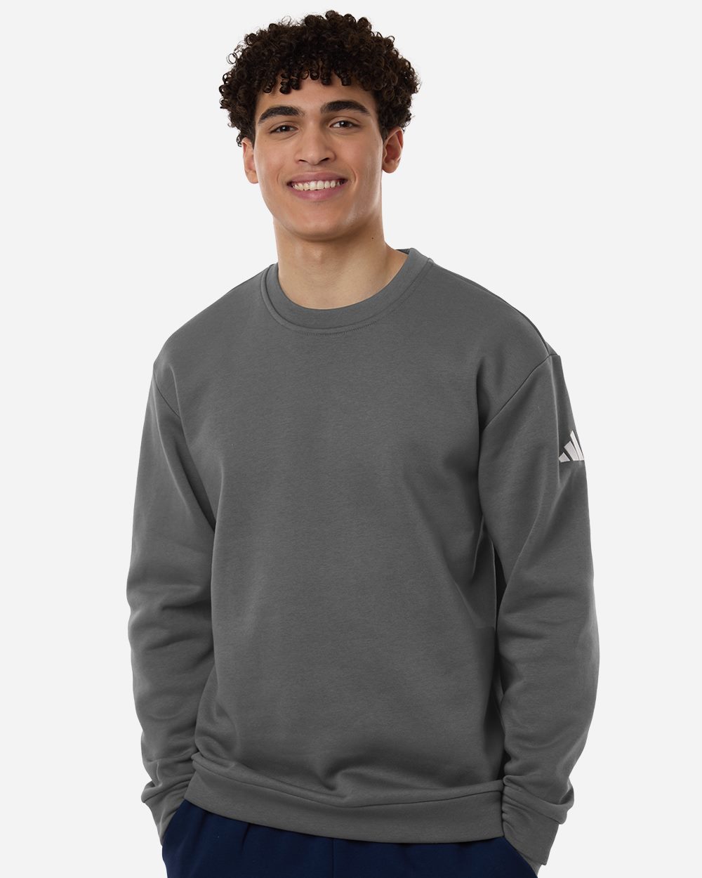 Adidas Men's Fleece Crewneck Sweatshirt - AT200