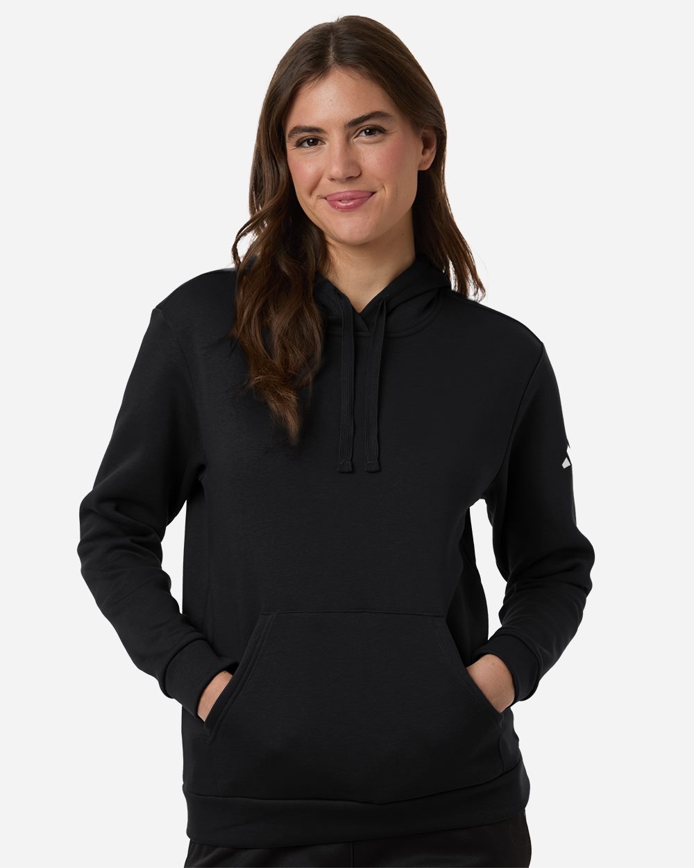 Adidas Women's Fleece Hooded Sweatshirt - AT204