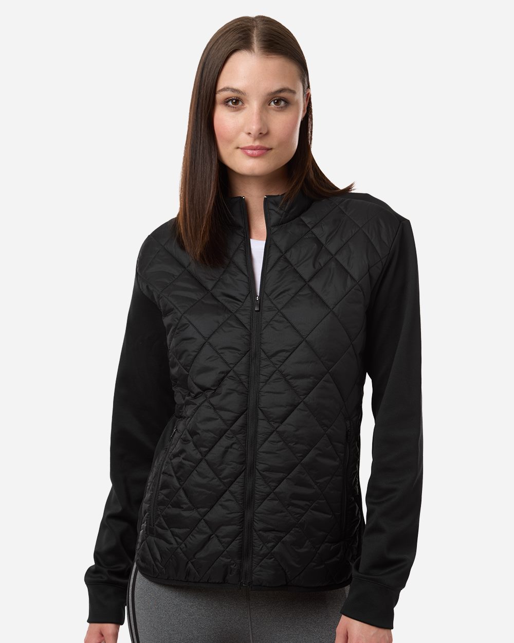 Adidas Women's Ultimate Quilted Full-Zip Jacket - A1009