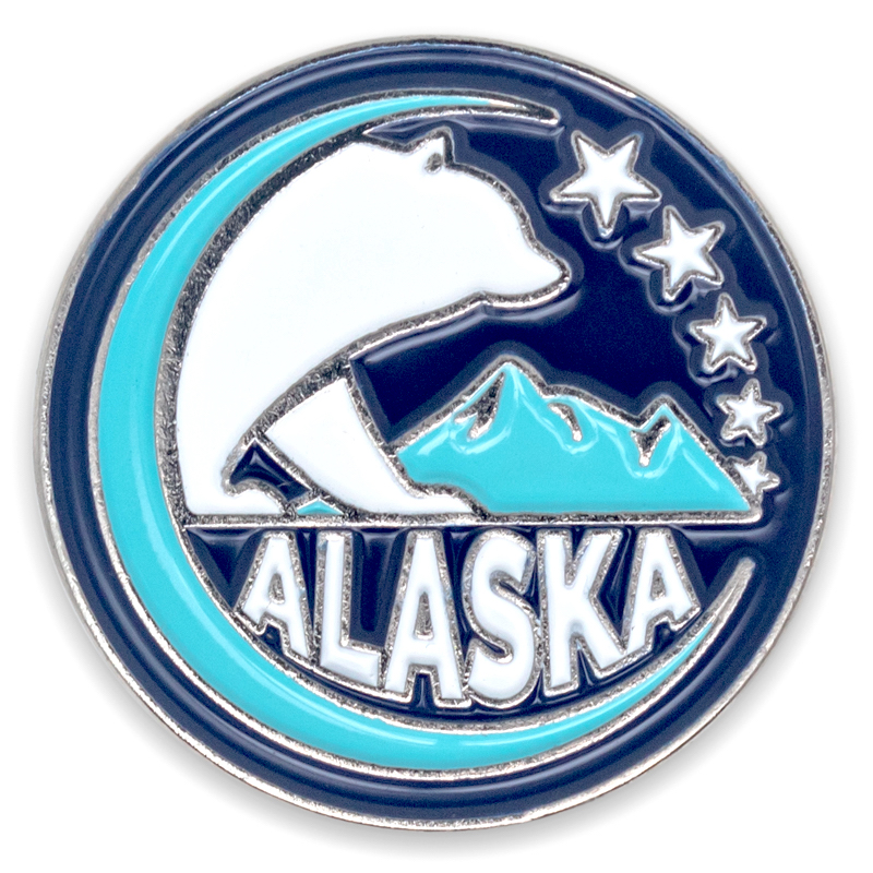 Alaska Stock Lapel Pins