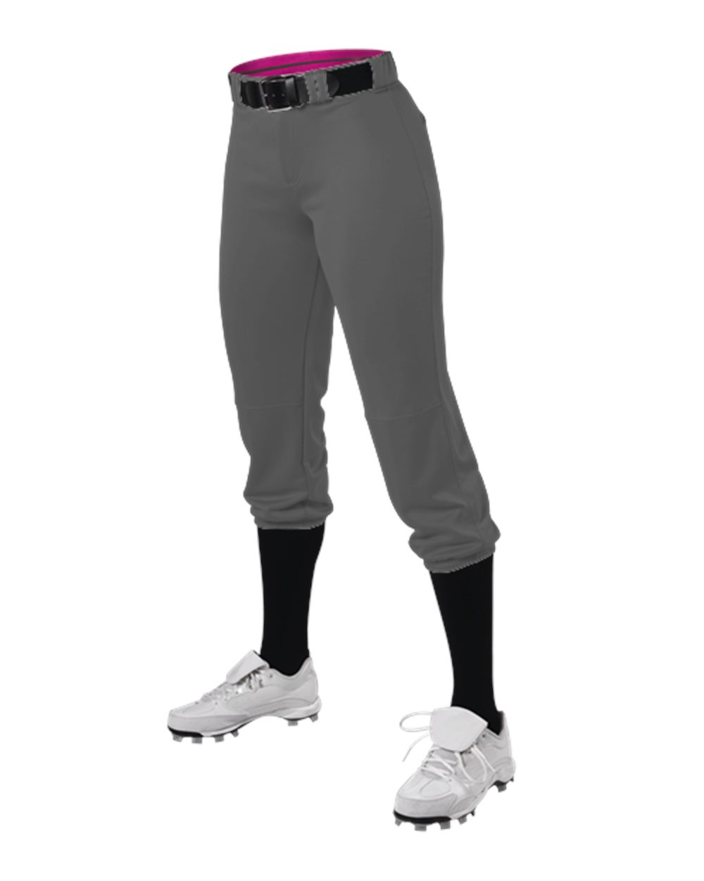 Alleson Athletic Girls' Premium Fastpitch Softball Pants With Belt Loops - 615PSG