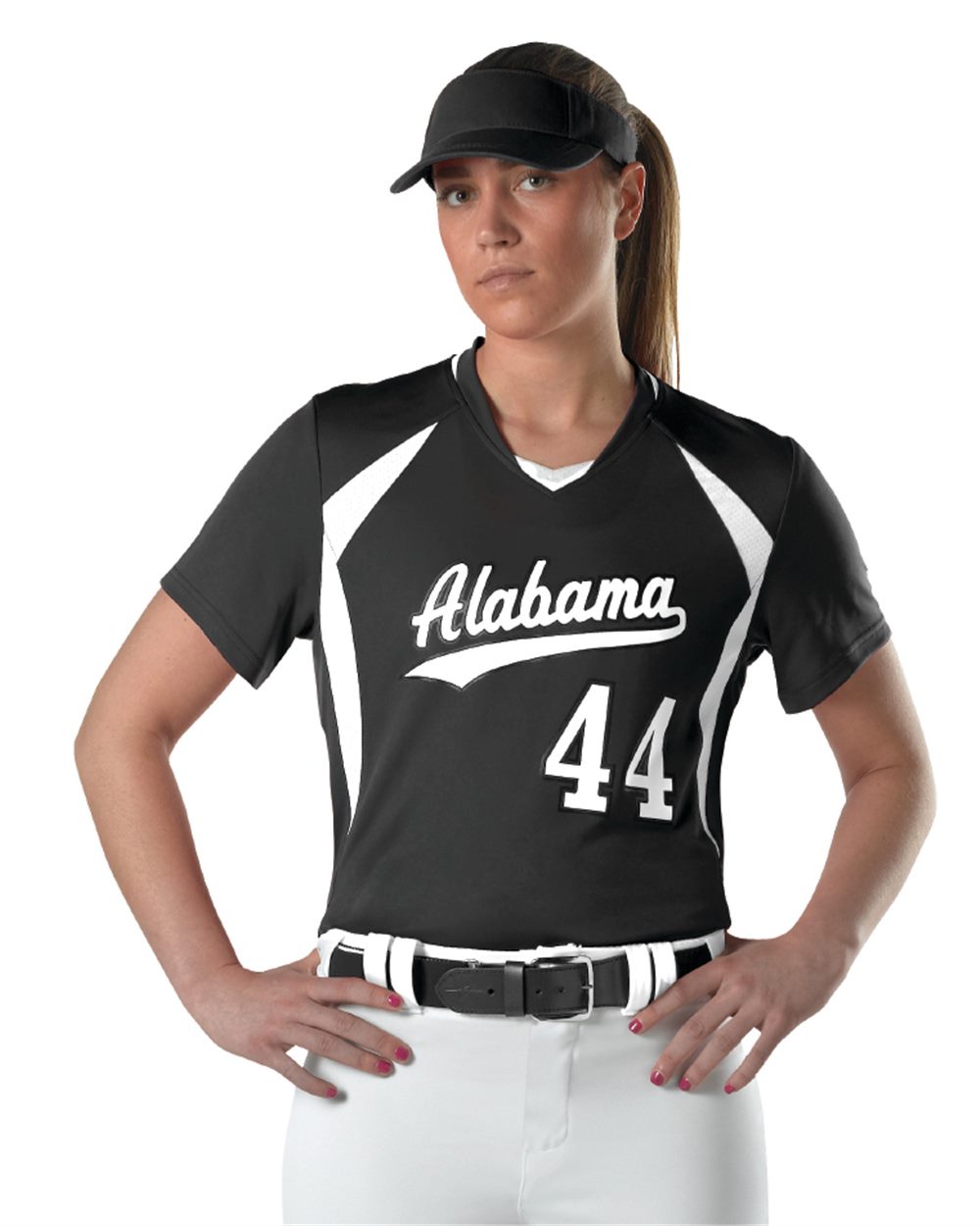 Alleson Athletic Girls' Short Sleeve Fastpitch Jersey - 552JG