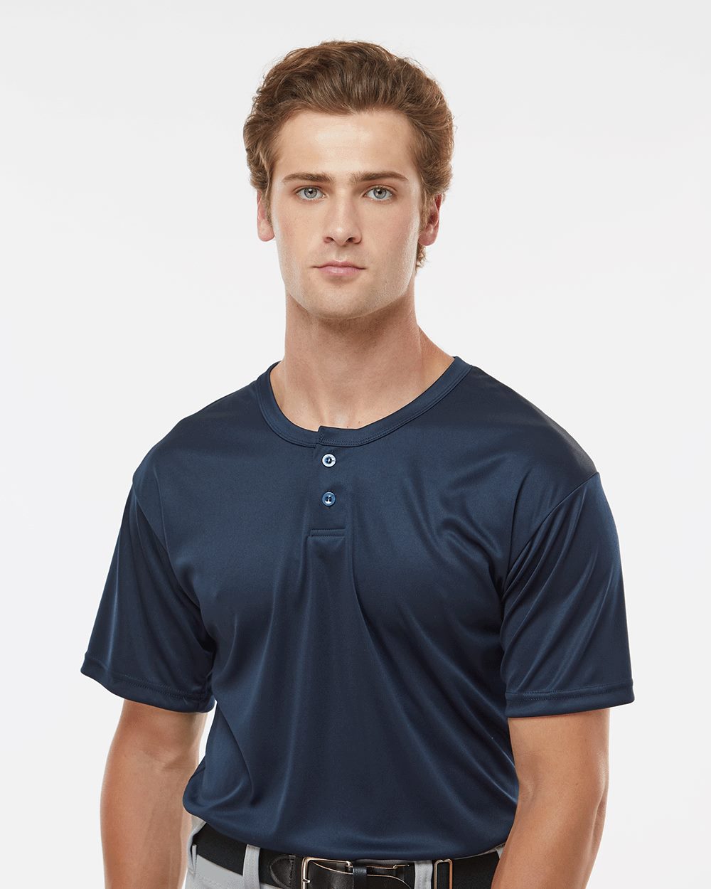 Alleson Athletic Men's B-Core Placket Jersey - 7930