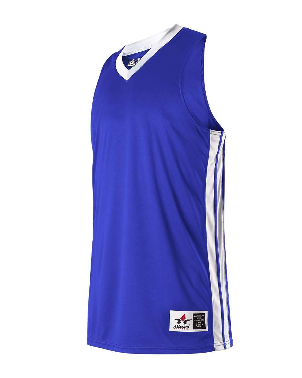 Alleson Athletic Youth Single Ply Basketball Jersey - 538JY