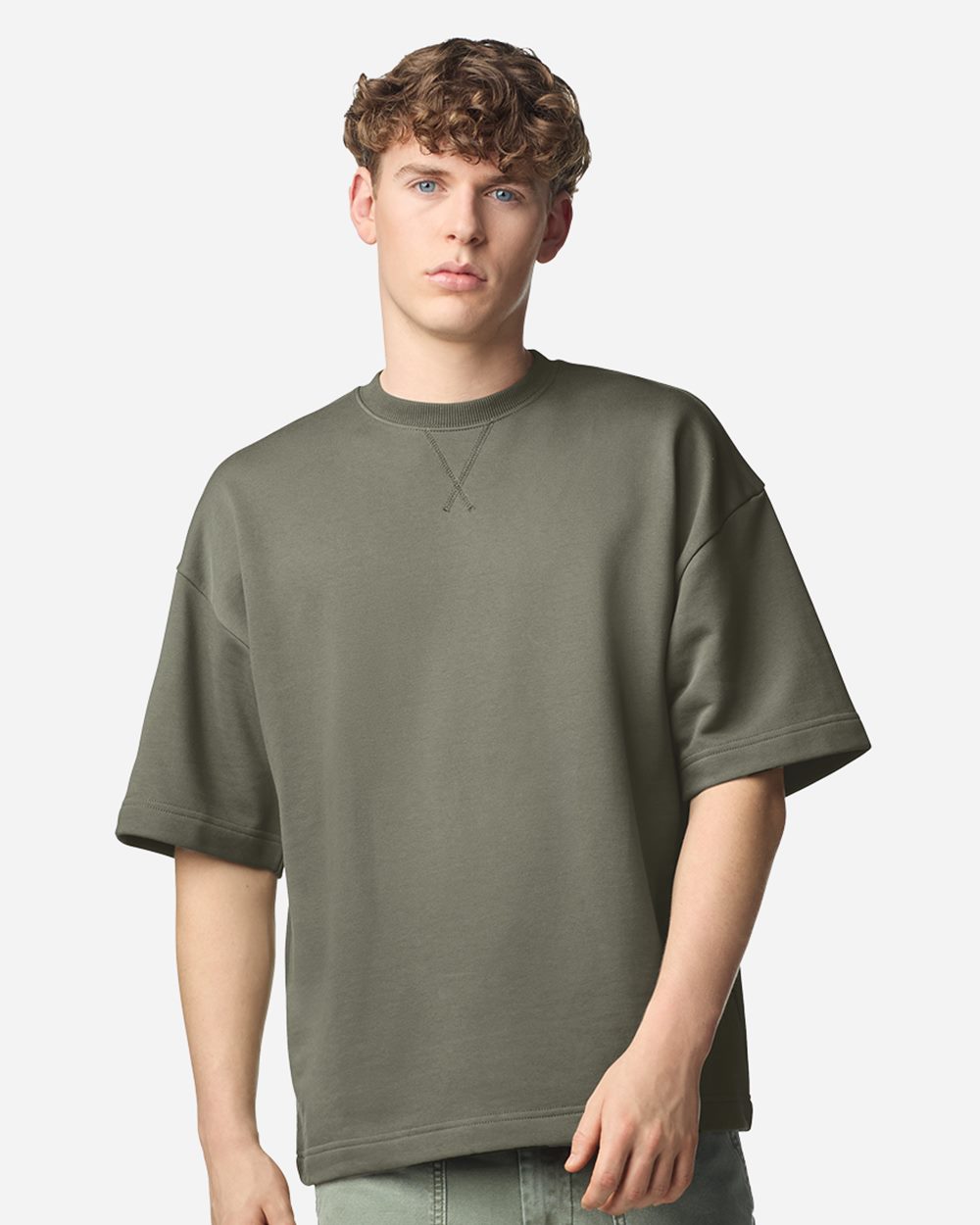 American Apparel Unisex French Terry Ex Crew - FTEX00