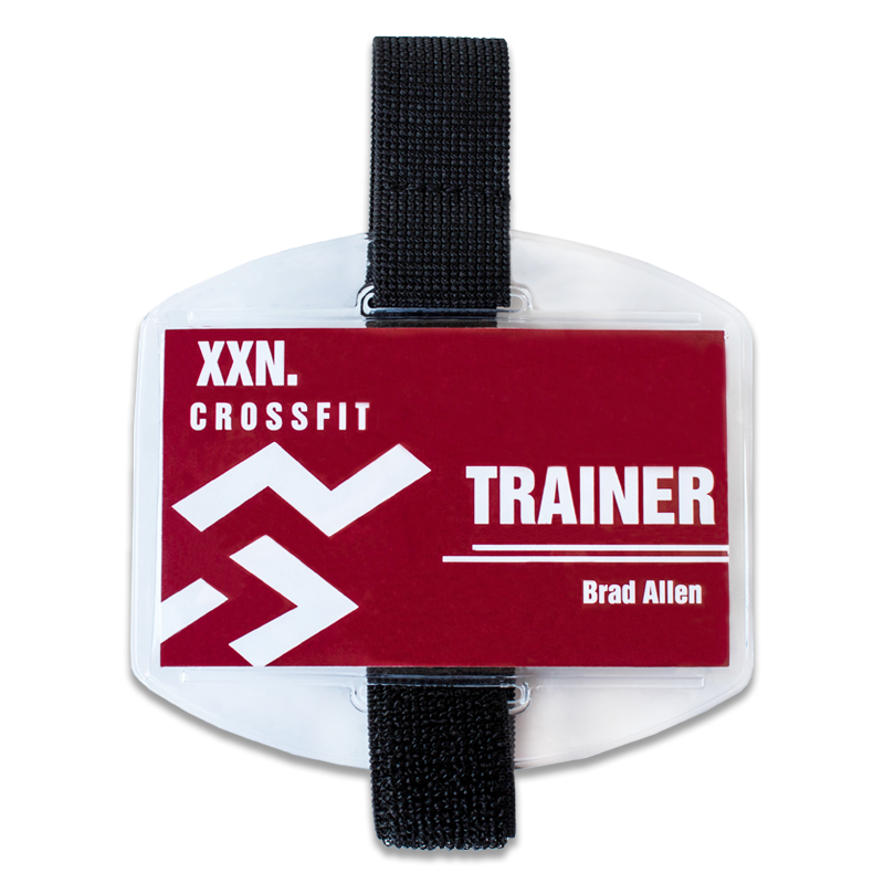 Armband Badge Holder With Elastic Cord