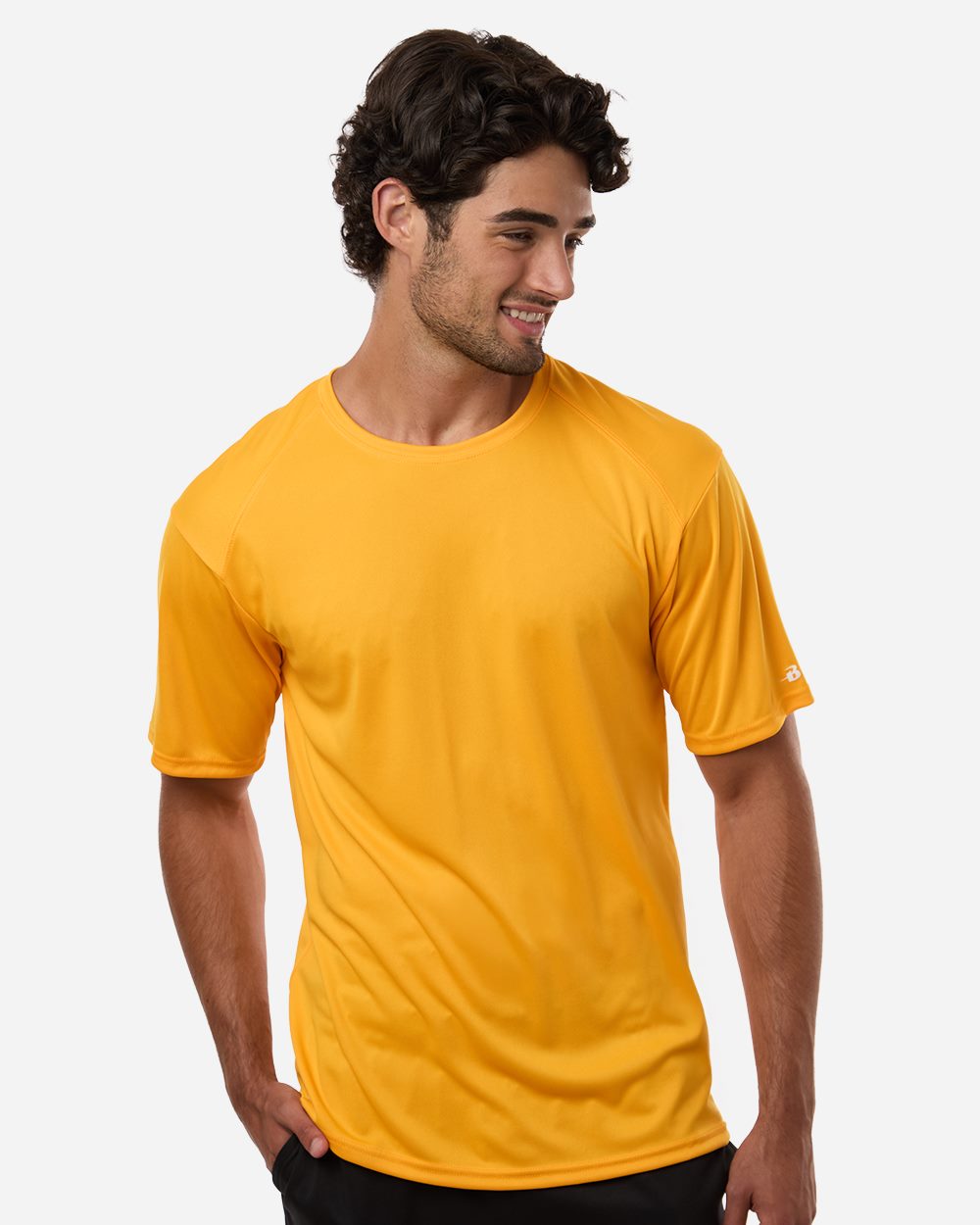 Badger Men's B-Core Sport Shoulders T-Shirt - 4120
