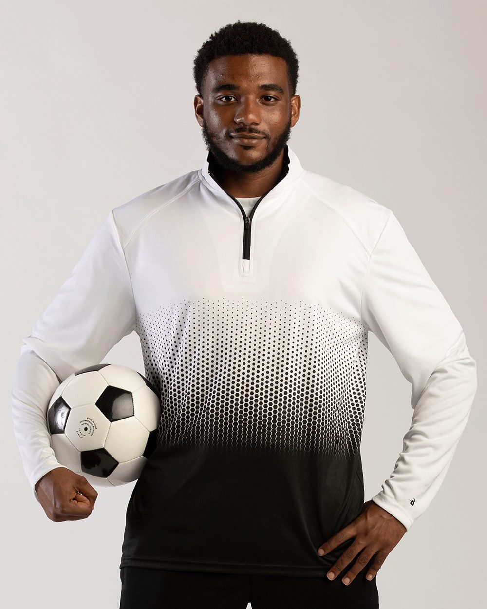 Badger Men's Hex 2.0 Quarter-Zip Pullover - 4222