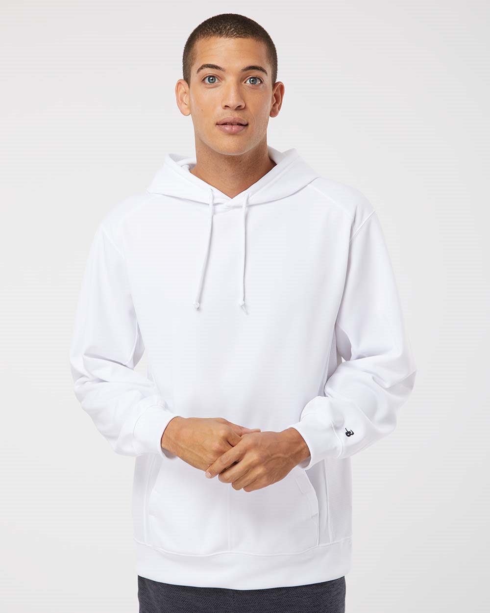 Badger Men's Performance Fleece Hooded Sweatshirt - 1454