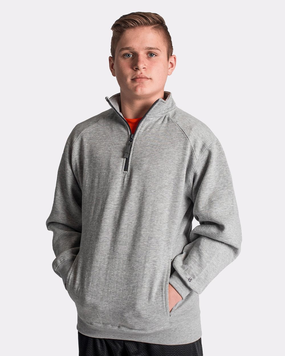 Badger Men's Quarter-Zip Sweatshirt - 1286