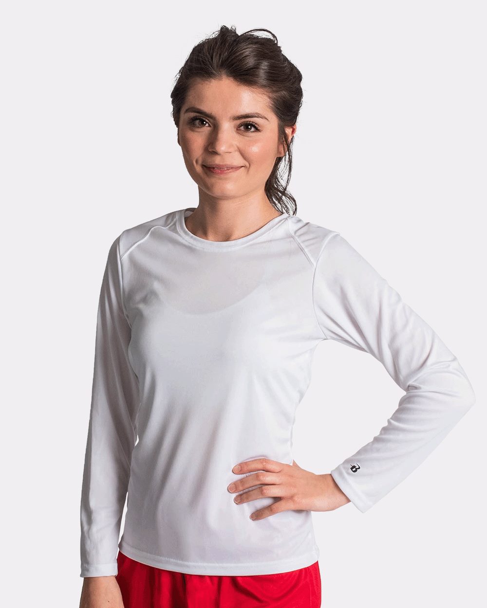 Badger Women's B-Core Long Sleeve T-Shirt - 4164