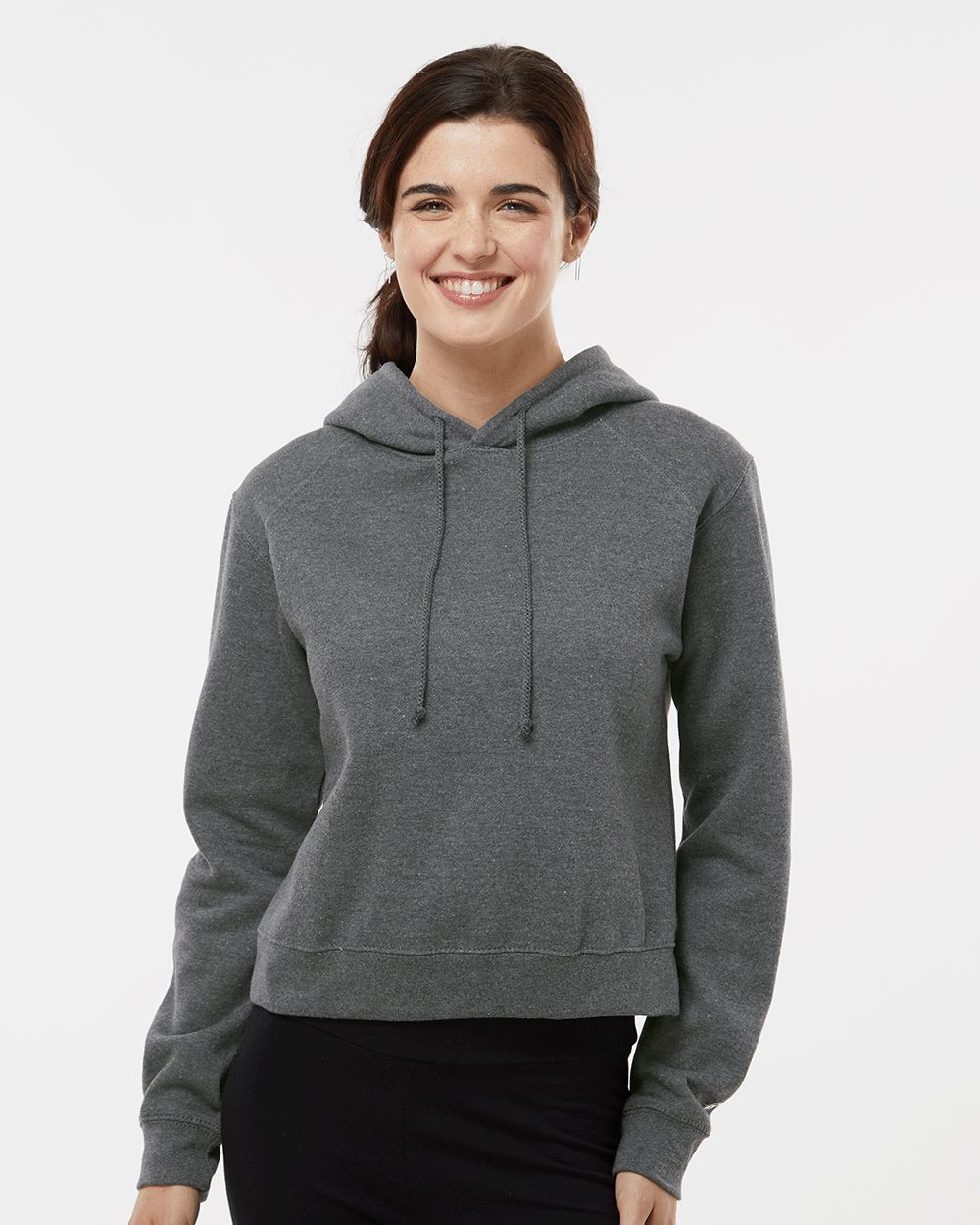 Badger Women's Crop Hooded Sweatshirt - 1261