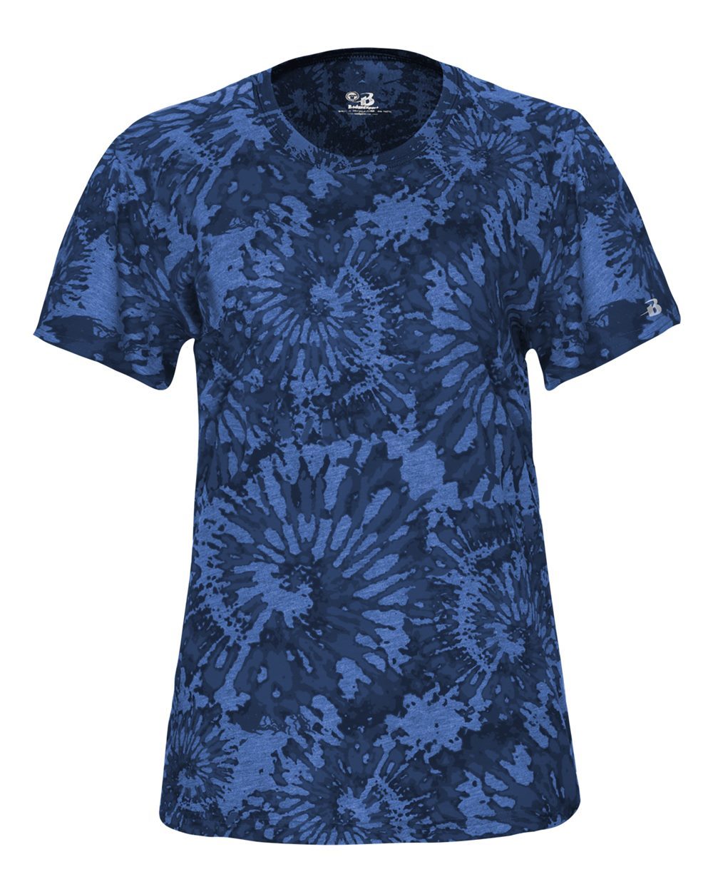 Badger Women's Tie-Dyed Tri-Blend T-Shirt - 4974