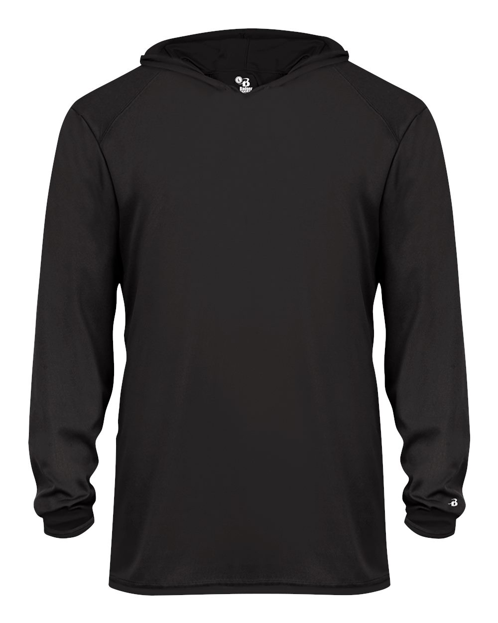 Badger Youth B-Core Long Sleeve Hooded T-Shirt - 2105