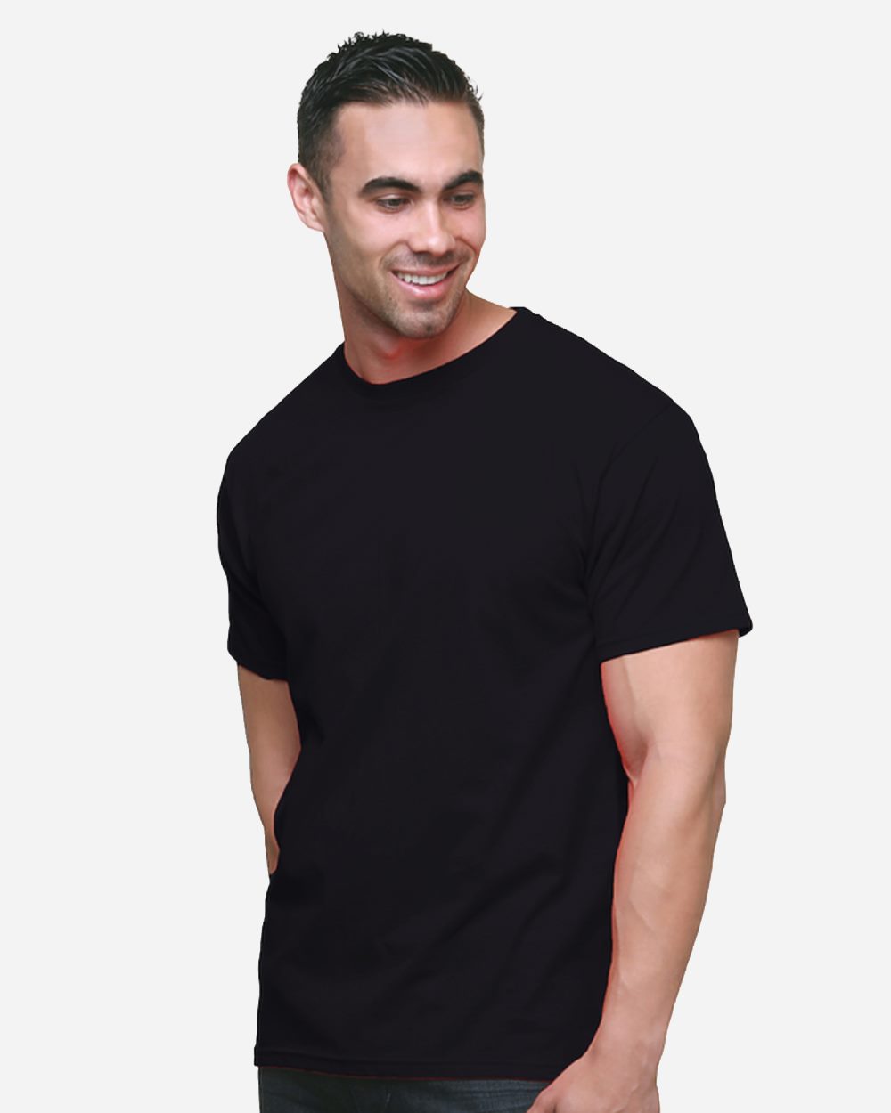 Bayside Men's Union-Made Fine Jersey T-Shirt - 2925